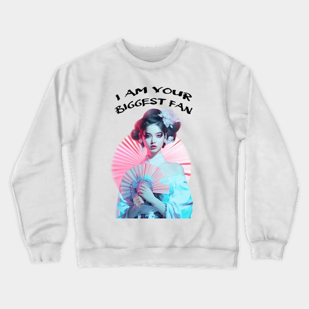 Biggest Fan xo Crewneck Sweatshirt by HoneySwoon